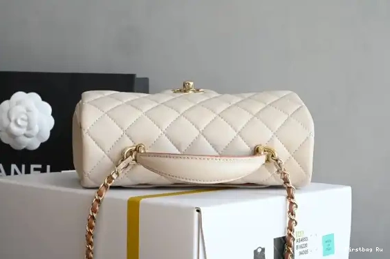 Firstbag Ru HANDLE-20*12*6cm BAG CHANEL FLAP WITH TOP 0630